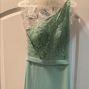Brides Maid Dress Mint Green